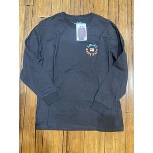 State of Mine Long Sleeve Tee Black WY Wyoming Live, Love, Local Size Small